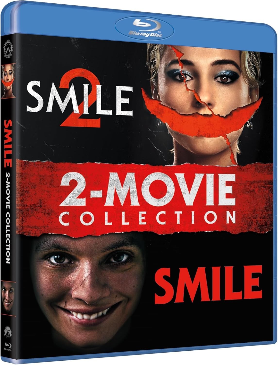 SMILE (2022) & SMILE 2 (2024) 2-Movie Set Blu-Ray BRAND NEW (USA Compatible)