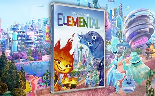 ELEMENTAL – Peter Sohn (2023) – DVD nuovo, editoriale – Disney Pixar