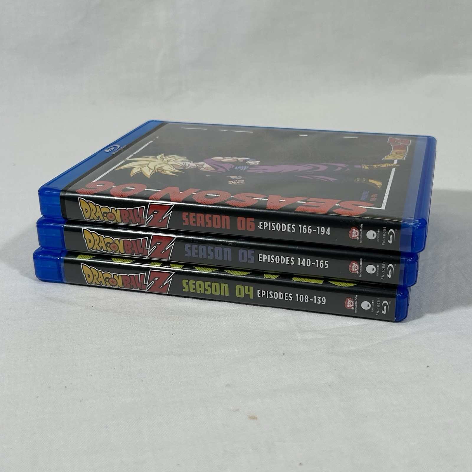 Dragon Ball Z Seasons 4-6 Box Set Episodes 108-194 Blu-ray Set Walmart Exclusive
