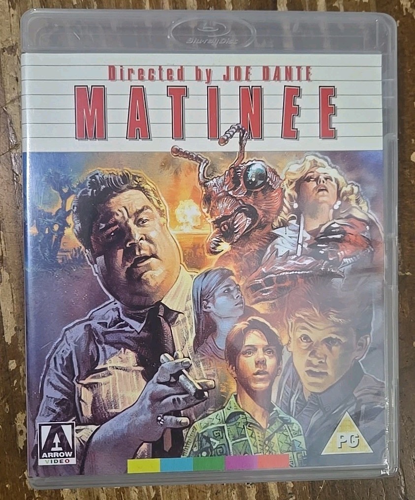 Matinee Arrow IMPORT REGION B Blu-ray RARE OOP Joe Dante John Goodman w/booklet!