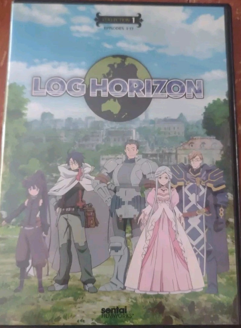Log Horizon 3-DVD Complete Collection One Anime Sereis Episodes 1-13 Sentai Film