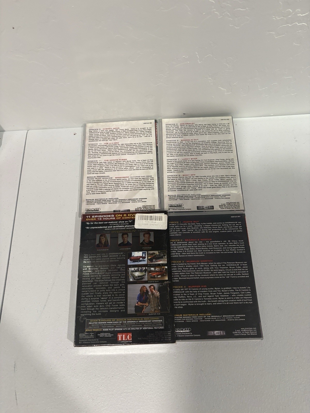 Overhaulin’ The Complete First Season DVD Box Set – 6 Disc Set Chip Foose TLC