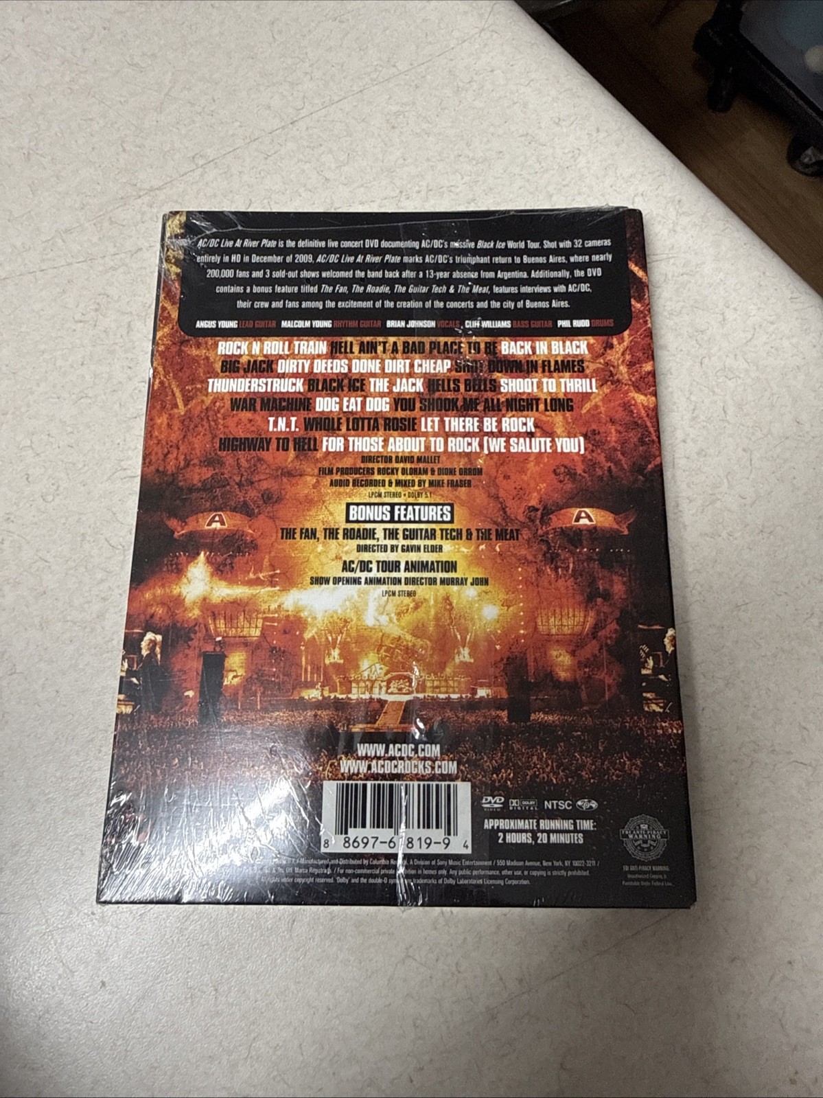 Live At River Plate by AC/DC (DVD, 2011) Brand New Sealed