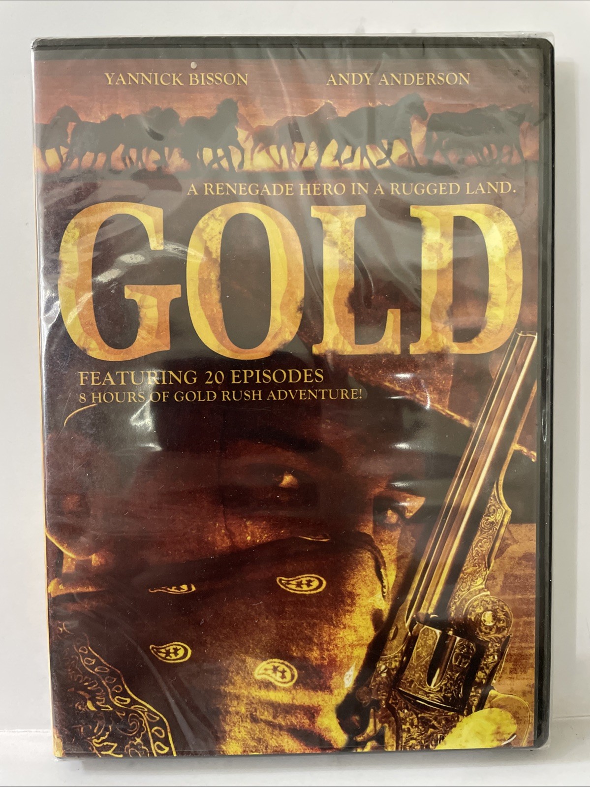 💰Gold (New Sealed 4 DVD’s, 20 Episodes 8 Hours) Yannick Bisson, Andy Anderson