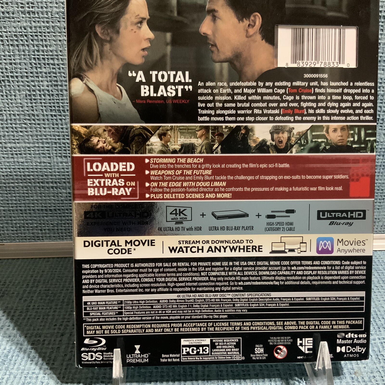 Edge of Tomorrow (4K Ultra HD, 2014)