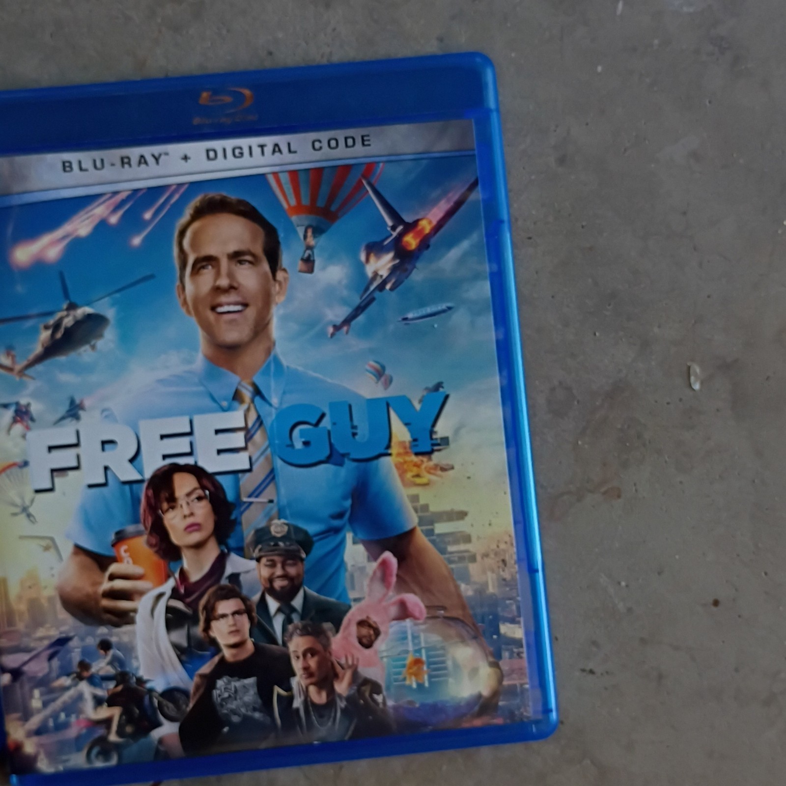 Blu-ray Movie Lot Pixels 3D Edition Harry Potter, Free Guy