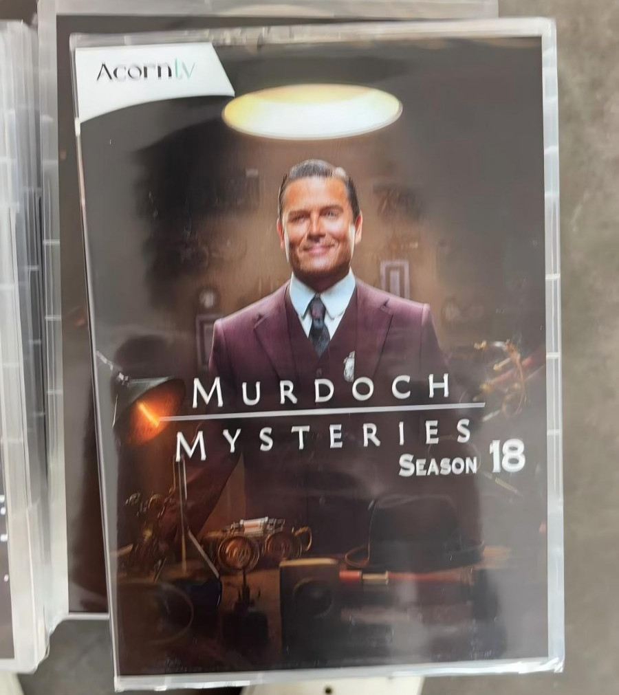 Murdoch Mysteries Season 18 DVD Region 1 US Free Shipping Sealed & Brand New