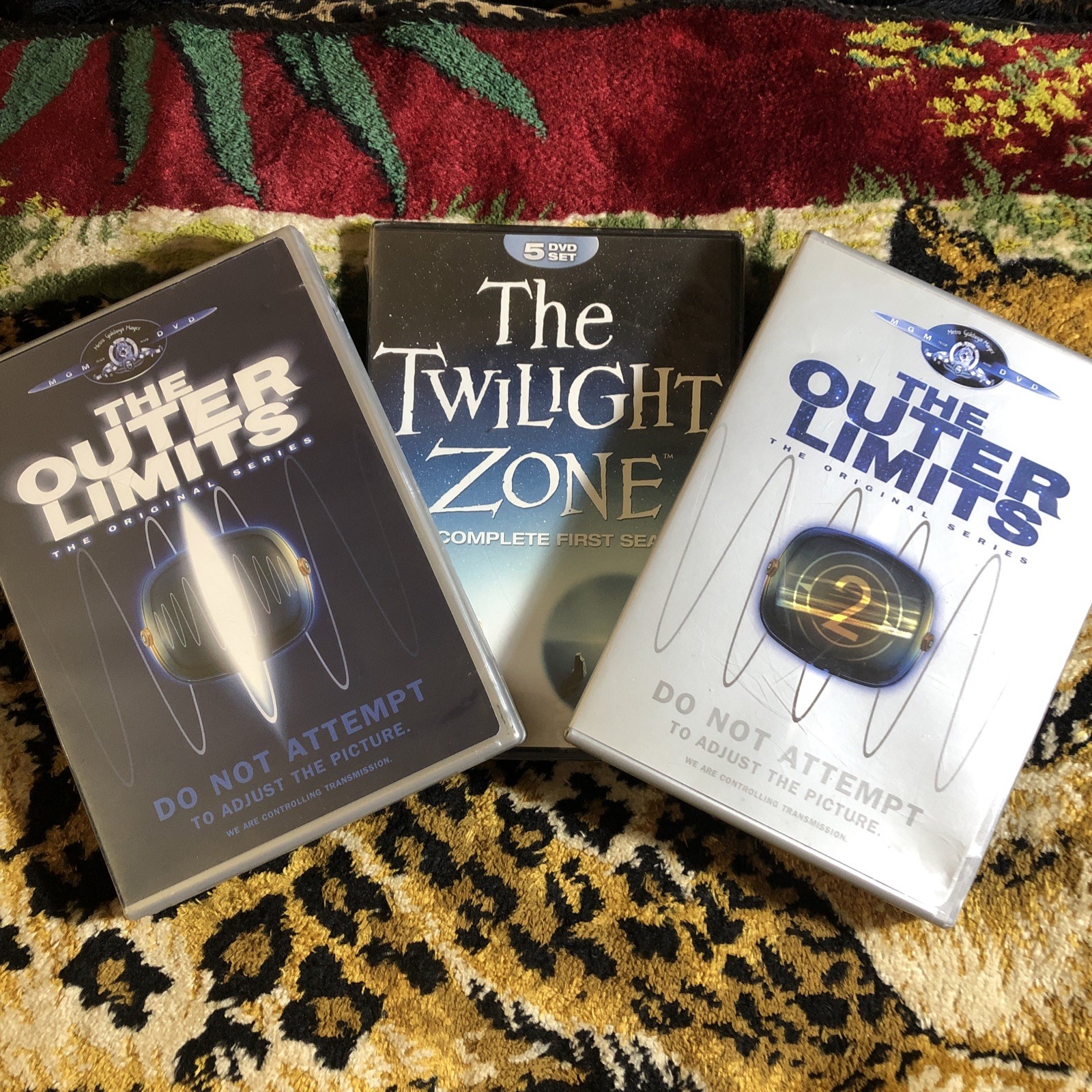 60s Sci Fi TV Lot The Outer Limits Original Series: Volume 1 & 2 + Twilight Zone