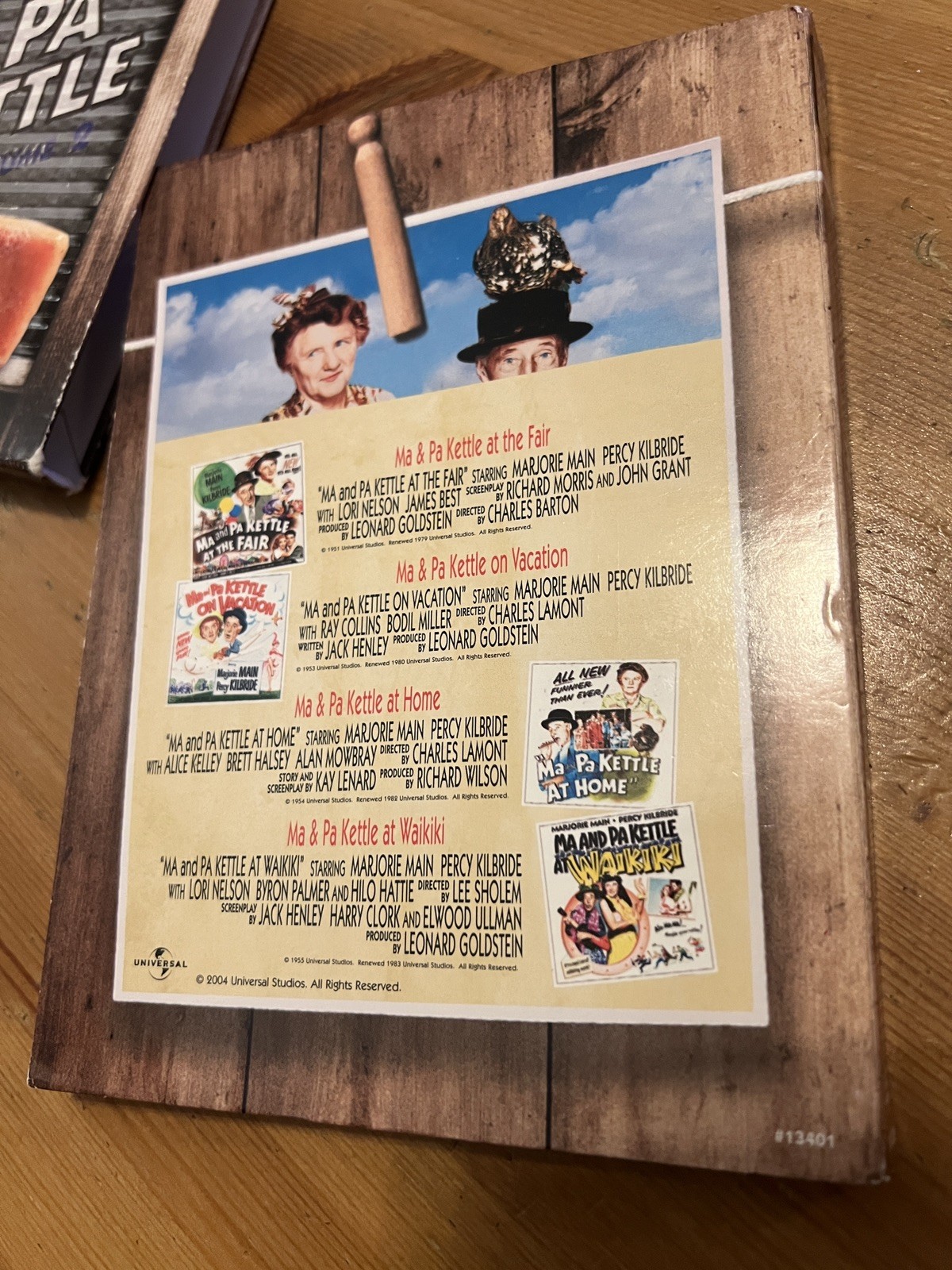 Ma & Pa Kettle Volume 1 + 2 RARE TV SERIES Franchise Collection DVDS w SLIPCOVER