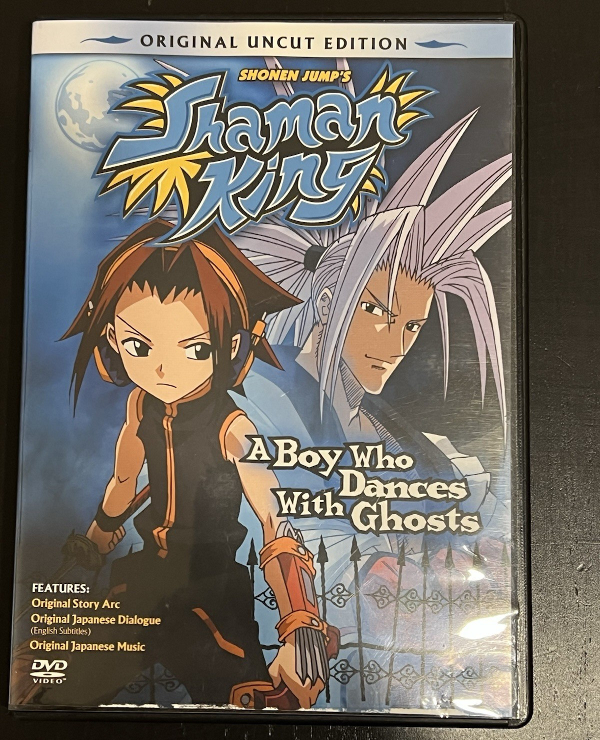 FUNimation SHAMAN KING VOL 1 A BOY WHO DANCES W/ GHOSTS DVD PG R1 60 MIN