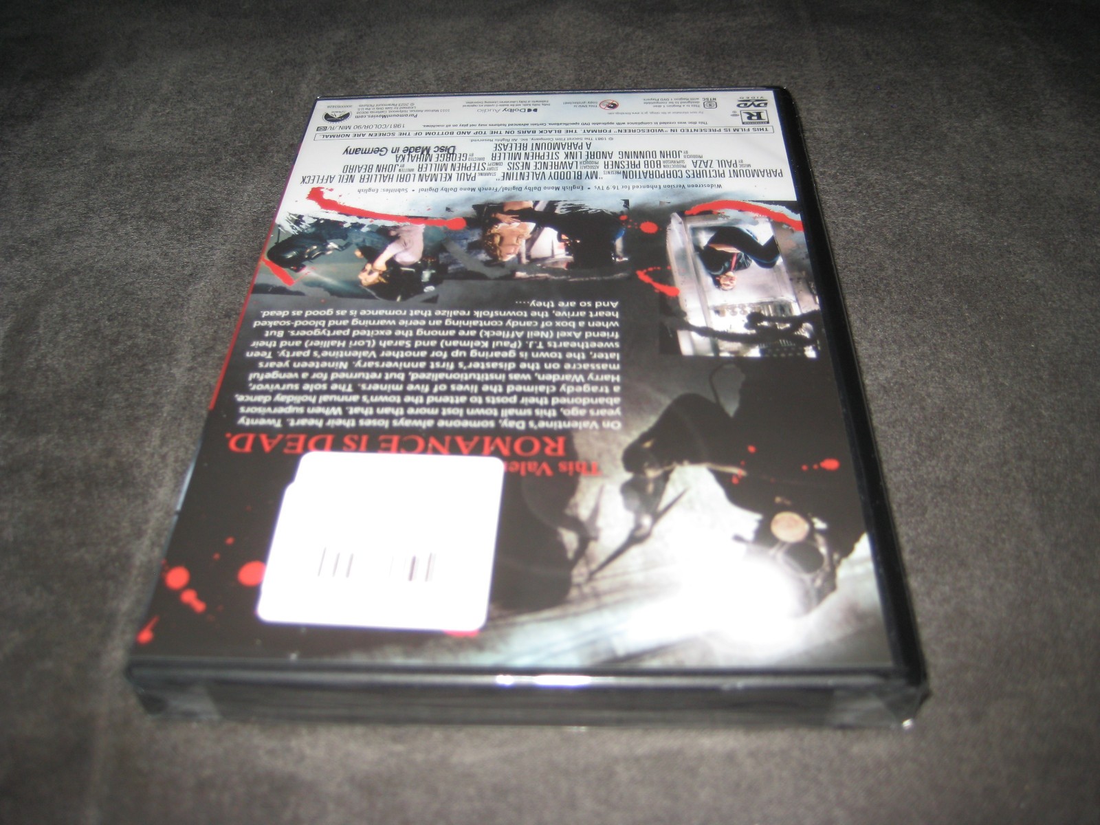 MY BLOODY VALENTINE (DVD 2020) BRAND NEW – RATED R – WIDESCREEN – HORROR – DRAMA