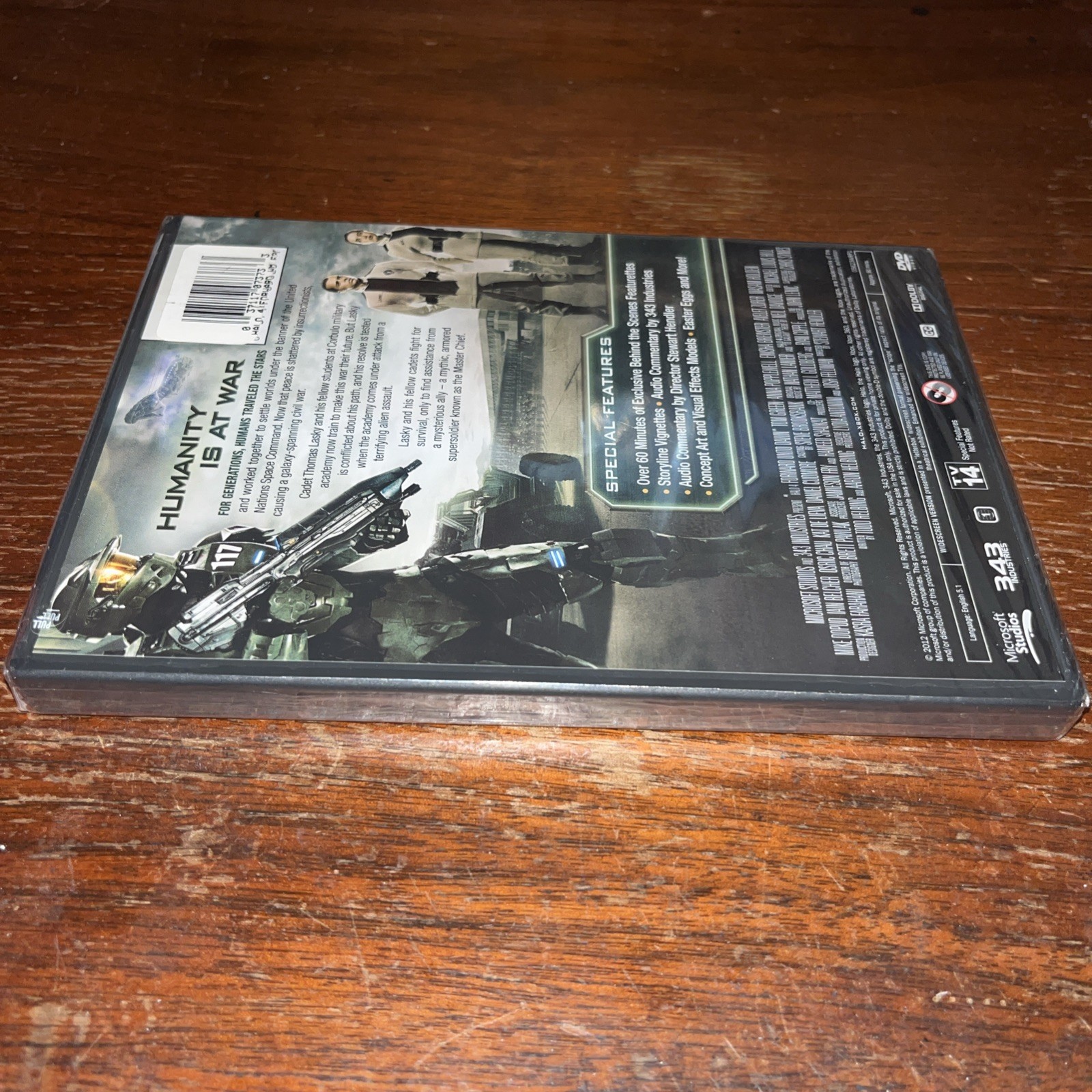 NEW – Halo 4: Forward Unto Dawn (DVD, 2012, Widescreen) Microsoft 343 Studios
