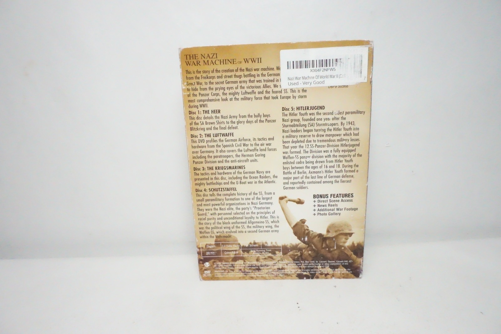 The Nazi War Machine of WWII [3 DVD Set]