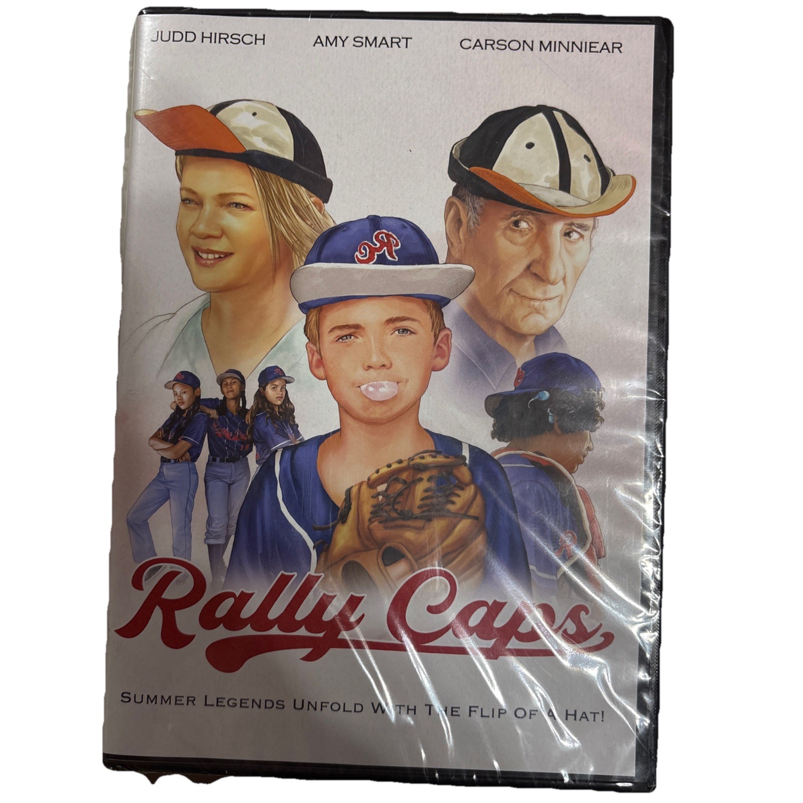 Rally Caps DVD (2024) Sports Drama Inspirational Region Free Family Sealed