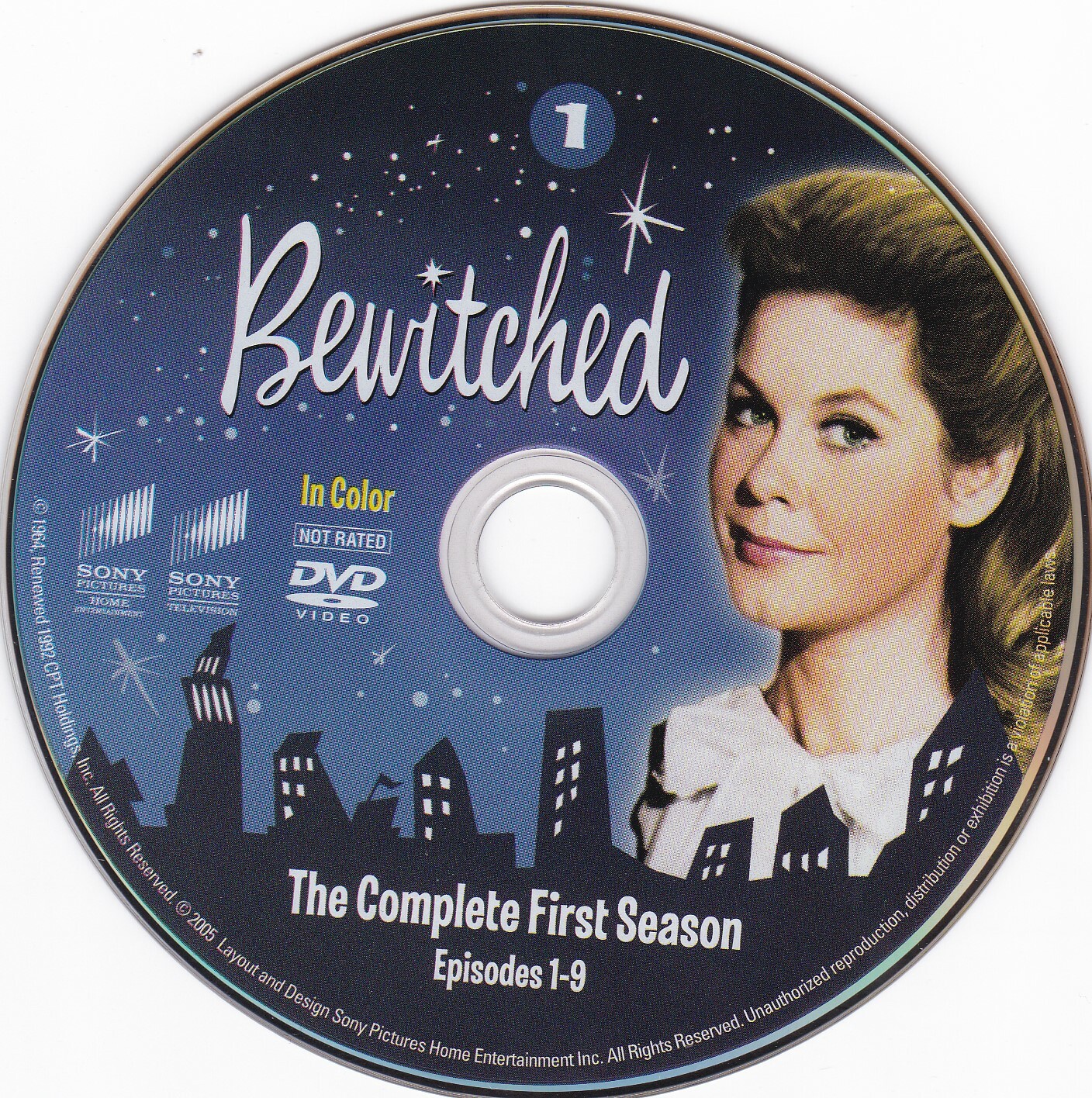 Individual Replacement For Bewitched Season 1-8 (DVD) Disc # Of Choice!