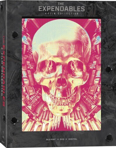 The Expendables: 4-Film Collection (Blu-ray +DVD) NEW FREE SHIPPING