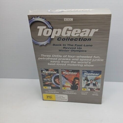 Top Gear Collection TV Series DVD Box Set Fast Lane Revved Up–New and SEALED
