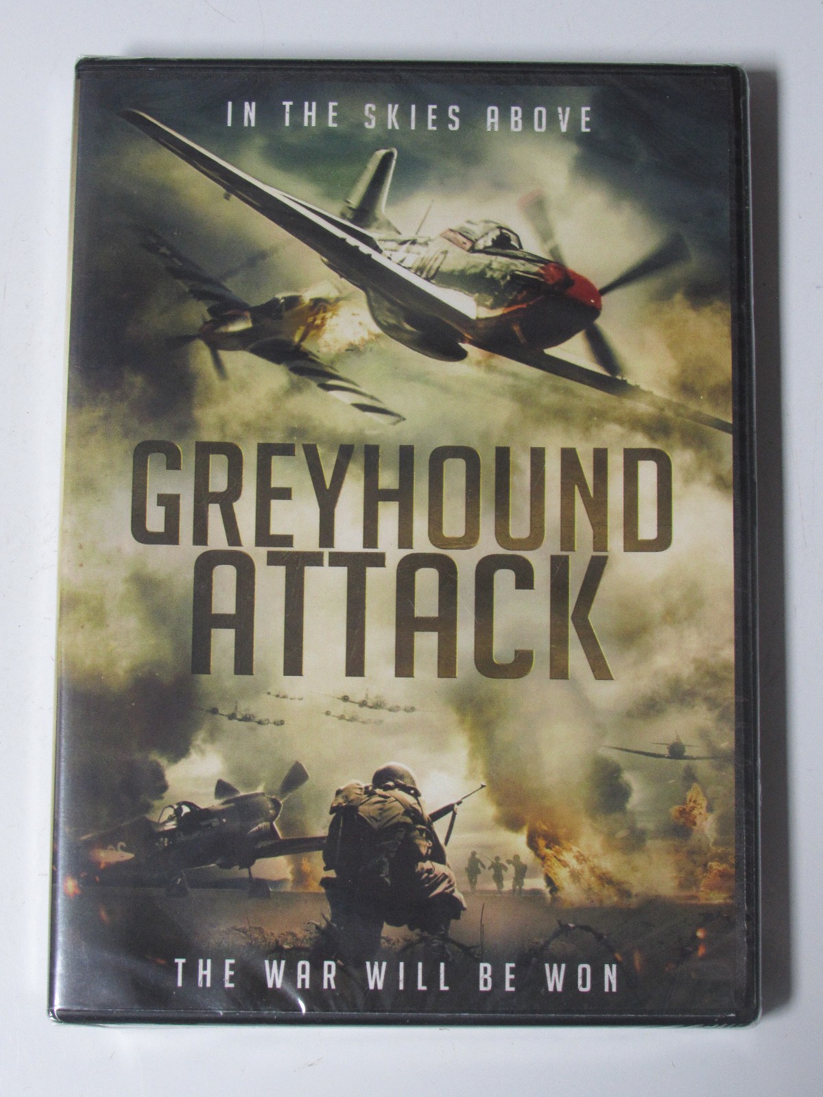 NEW Greyhound Attack DVD 2019 WWII Action Christopher Forbes + FREE