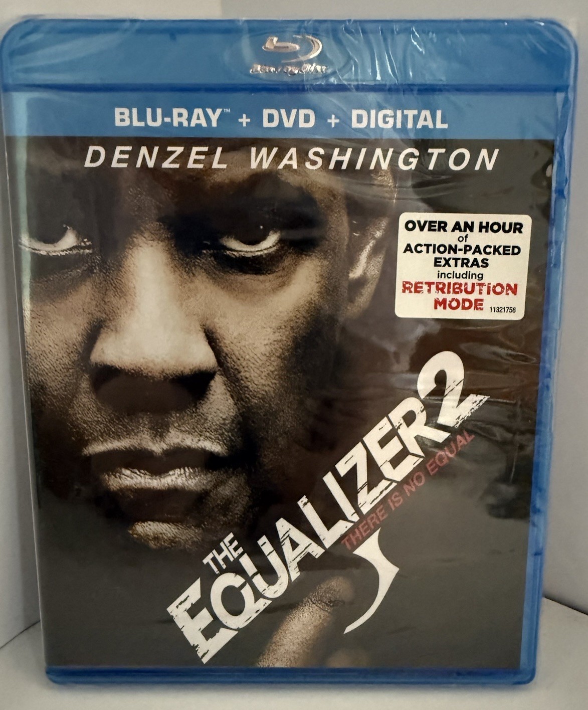 The Equalizer 2 (Blu-ray, 2018) Denzel Washington Director Antoine Fuqua New