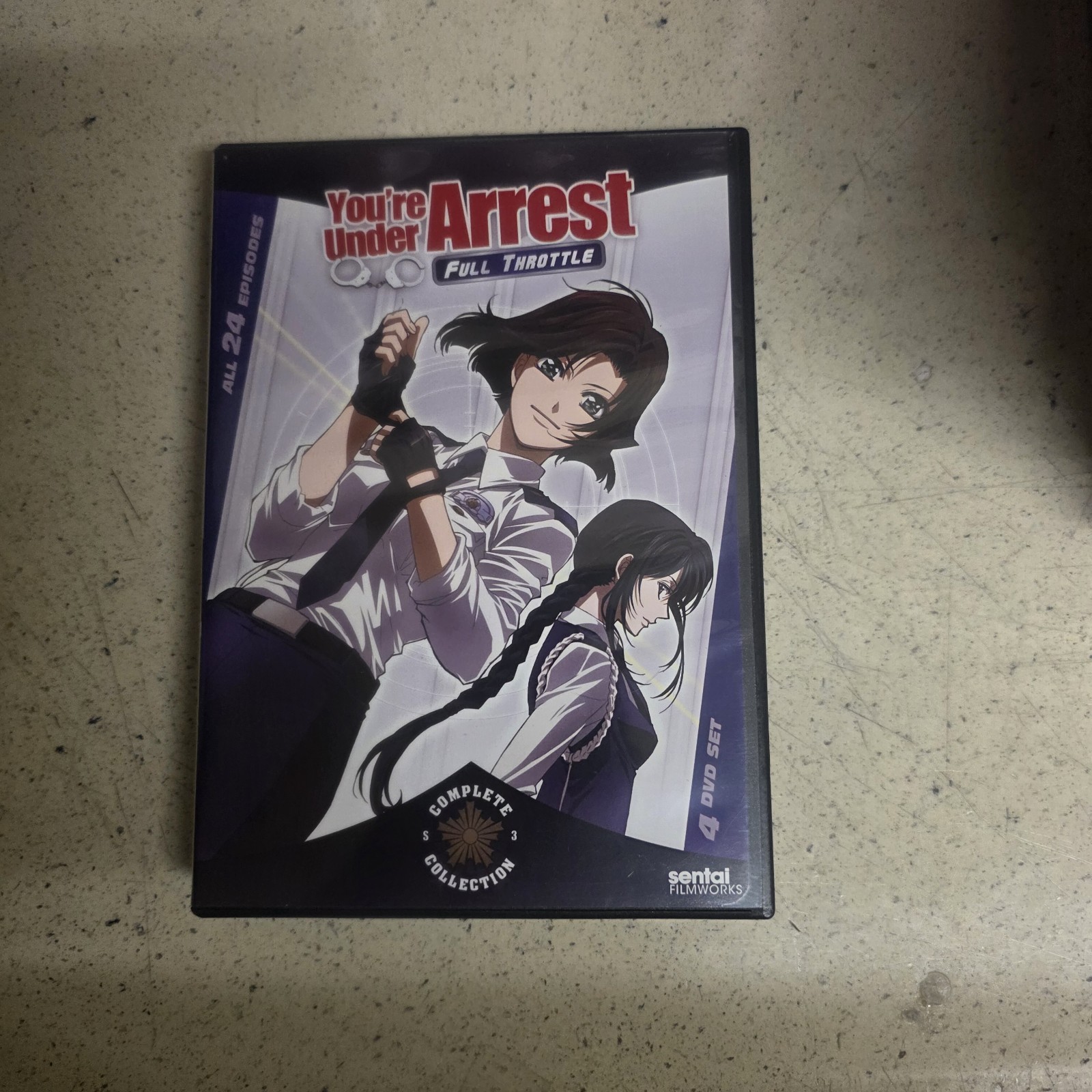 You’re Under Arrest Full Throttle Anime Dvd Set Htf Oop