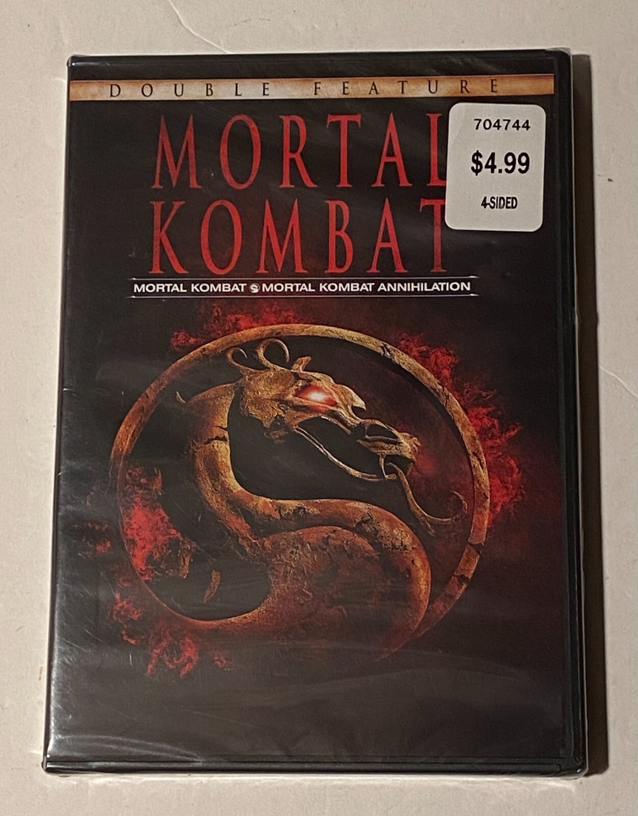 Mortal Kombat I / Mortal Kombat II (DVD, 1997)M31 NEW SEALED