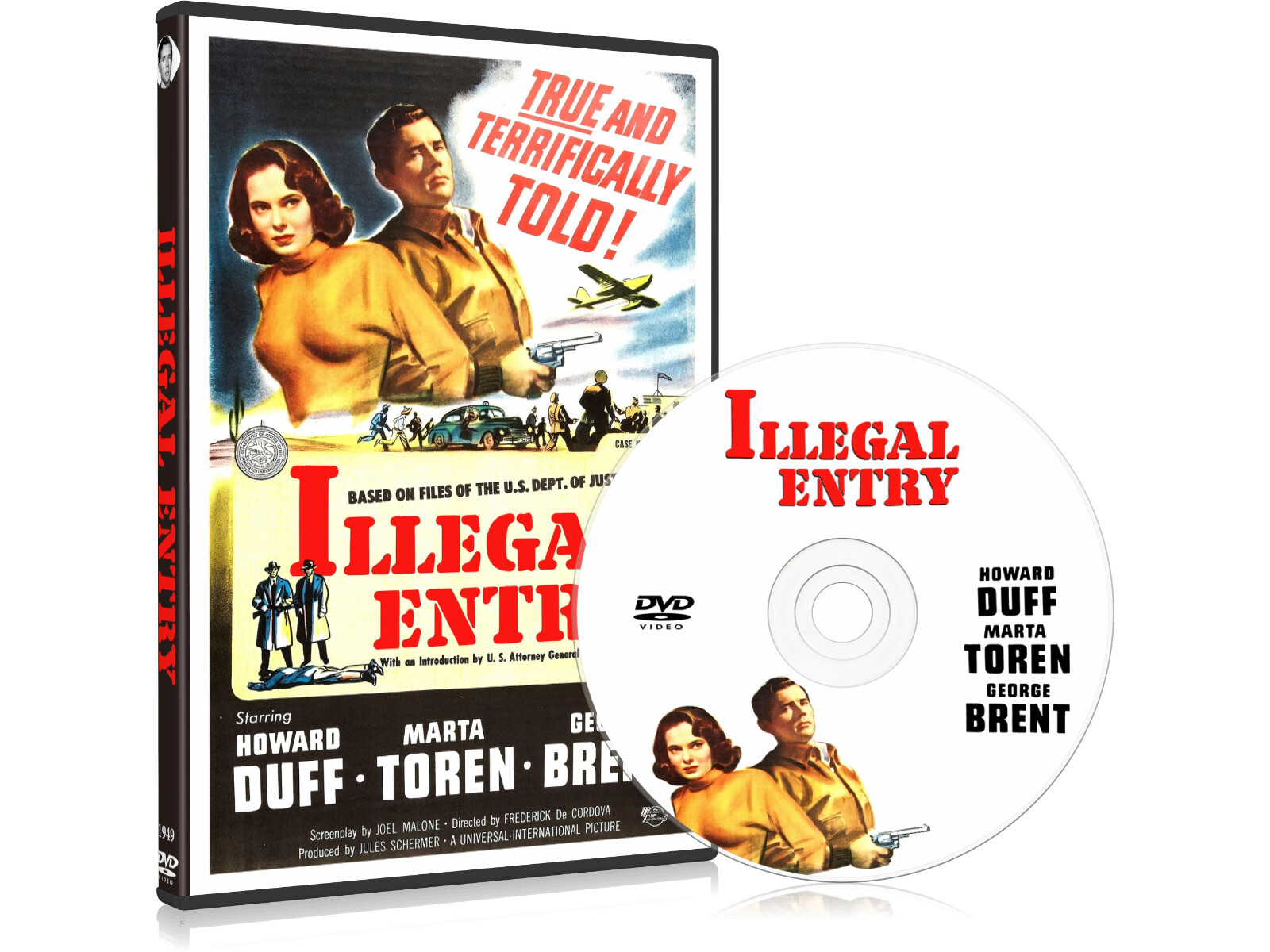 Illegal Entry (1949) Action, Crime, Drama DVD