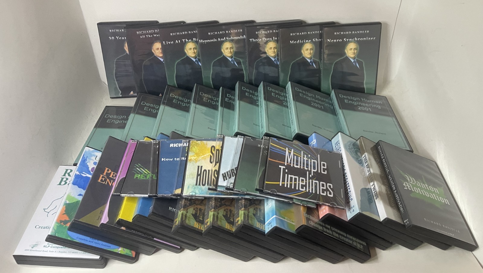 Power of Neuro-Hypnotic Repatterning Ultimate Bundle Richard Bandler 32 Courses