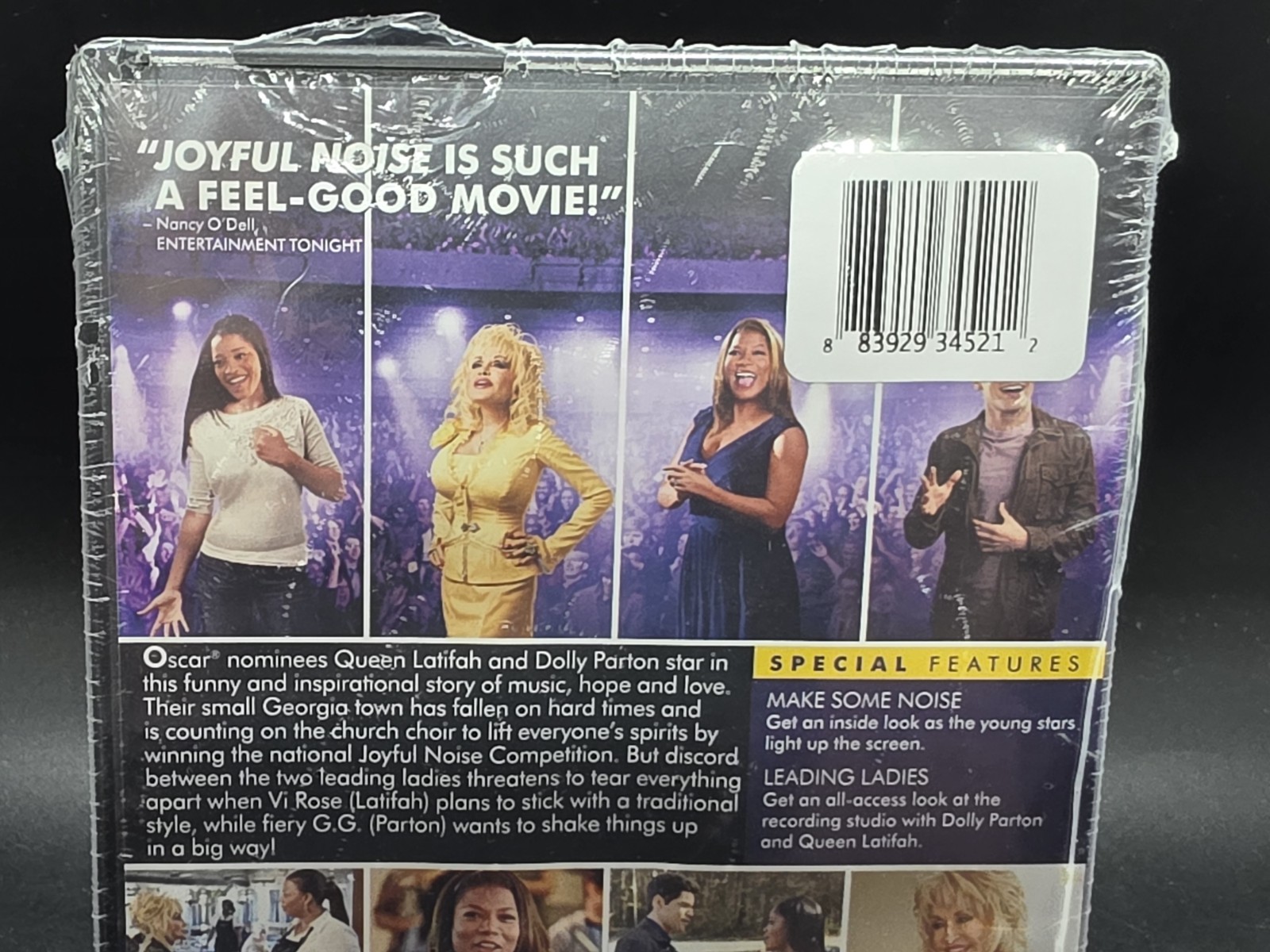 Joyful Noise (DVD Widescreen) Queen Latifah Dolly Parton Keke Palmer New*Holes