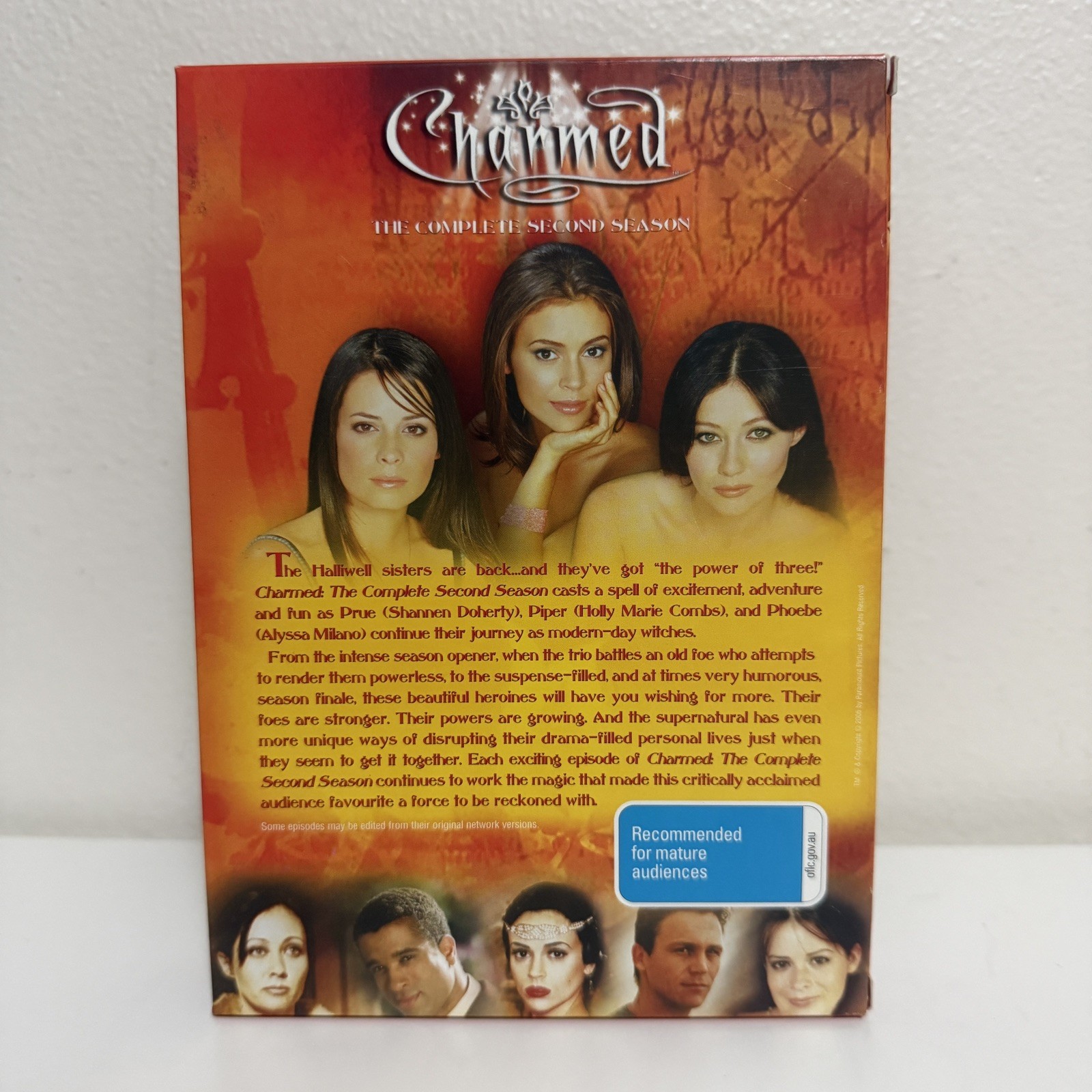 Charmed Complete Seasons 1-8 DVD Box Set Region 4 PAL All 8 Seasons Paramount AU