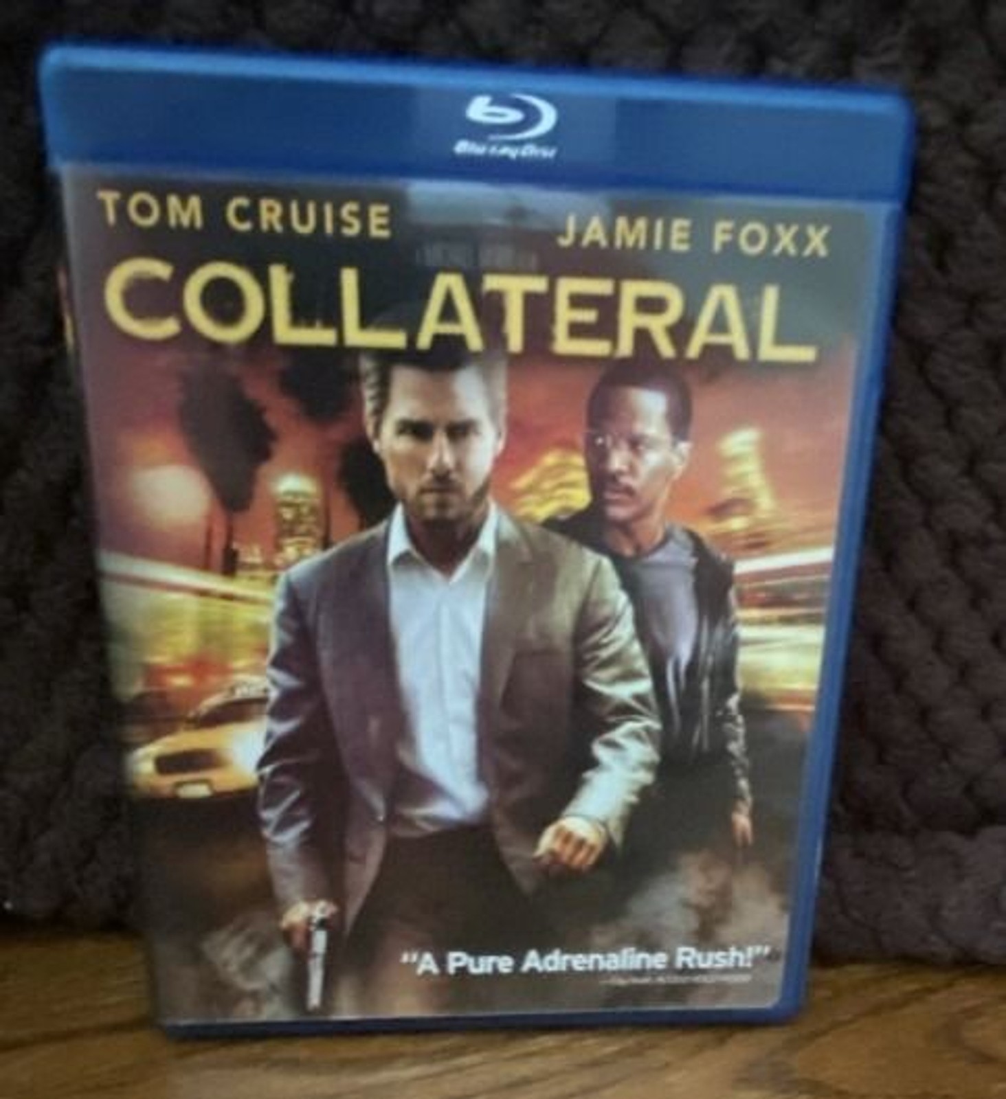 Paramount Pictures COLLATERAL Blu-ray Tom Cruise Jamie Foxx Michael Mann R