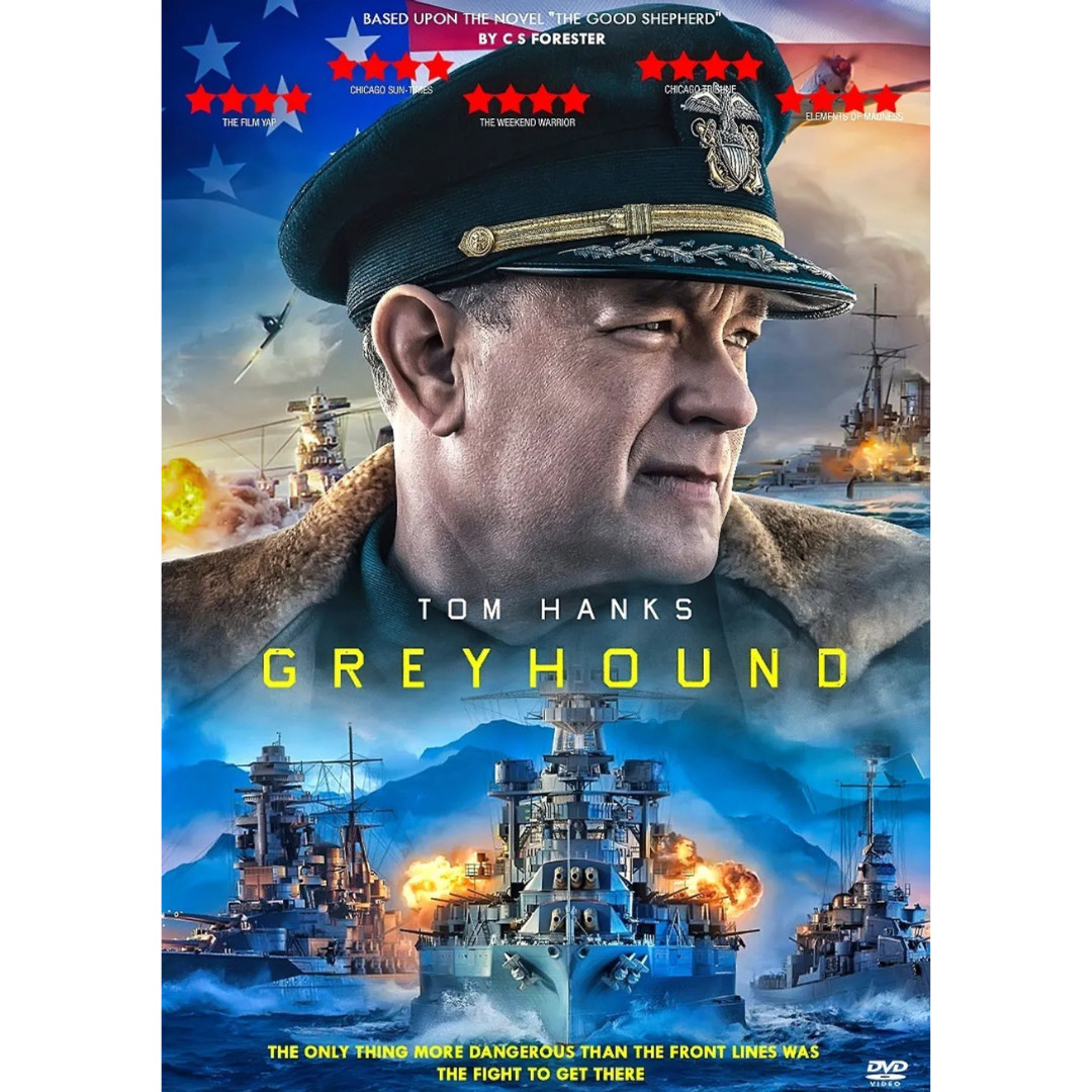 Greyhound (WW2) 2020 Custom DVD All Region English Audio Free Shipping