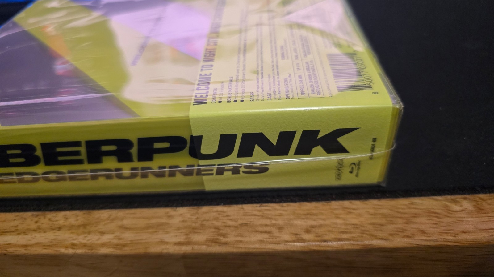 Cyberpunk 2077 Edgerunners TV Anime Complete Series Blu-ray Box Set Collector’s
