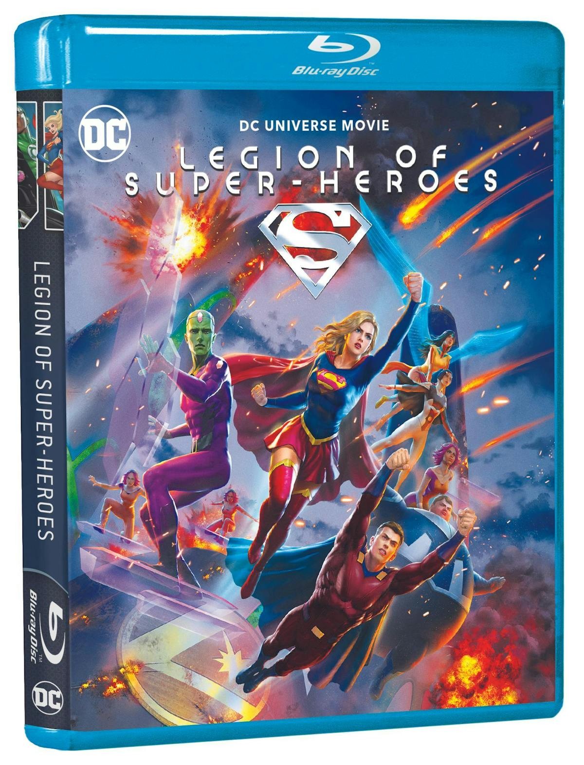 Legion of Super-heroes Blu-ray Meg Donnelly NEW