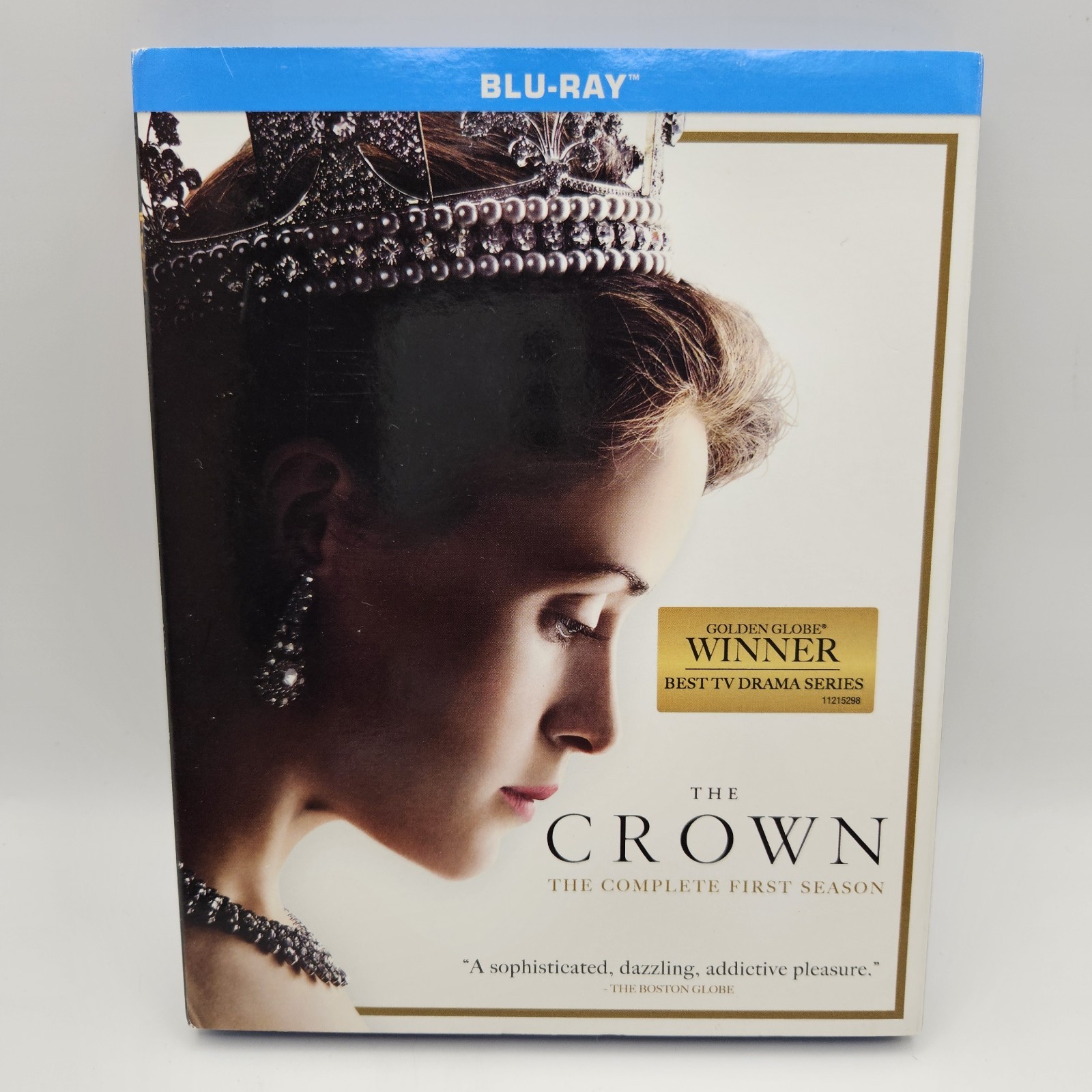 The Crown: The Complete First Season 1 (Blu-ray, 2016) W/ Slipcover, Mint Discs
