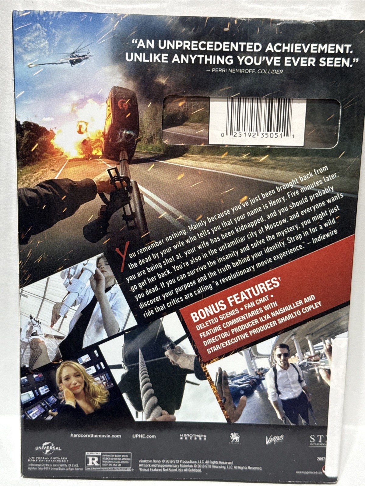 Hardcore Henry (DVD, 2016)