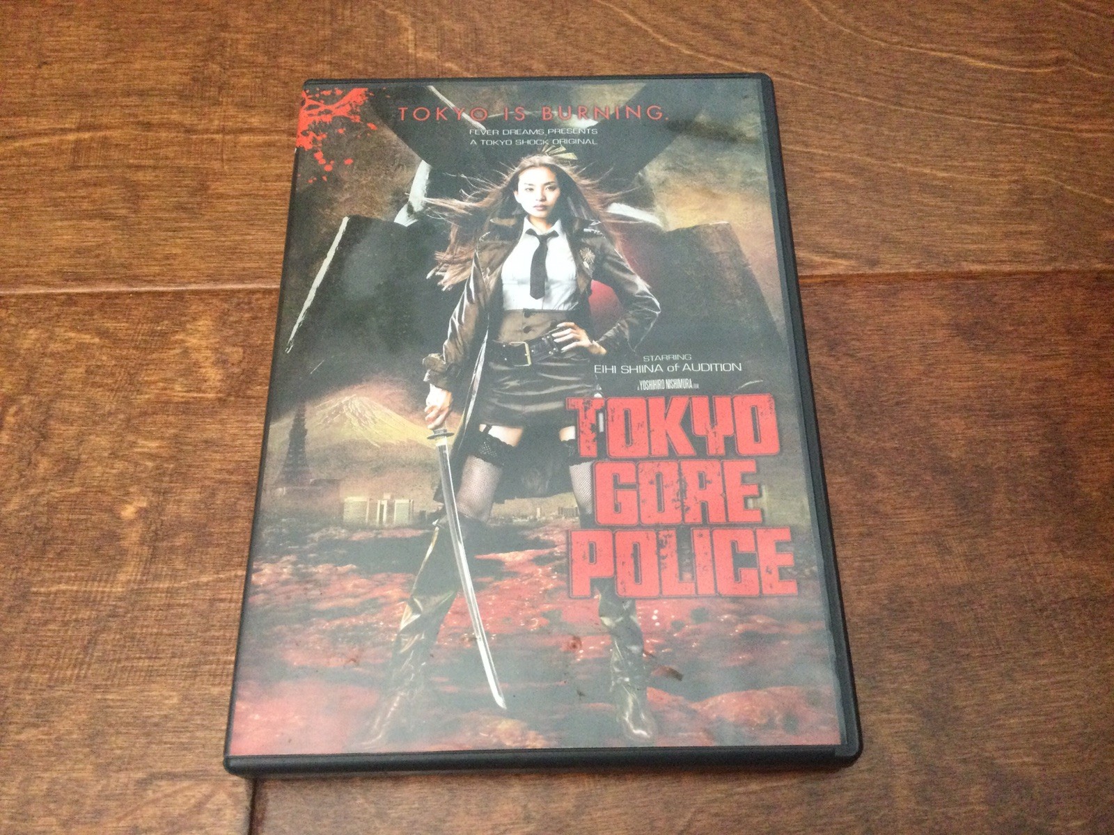 Tokyo Gore Police (2008) DVD Taiwanese Import Japanese Sci-Fi Horror Eihi Shina