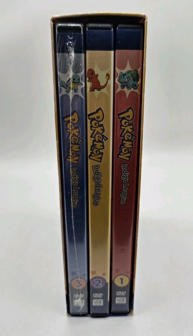 Pokemon: Indigo League-The Complete Collection (DVD) Autographed By Bill Rogers