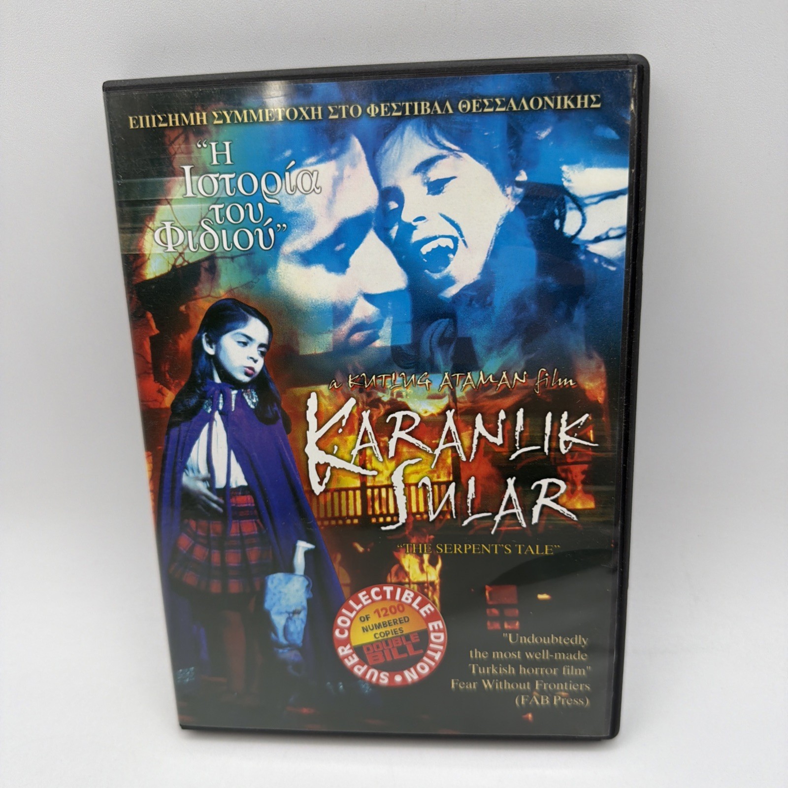 Karanlik Sular (The Serpent’s Tale) DVD ALL Region PAL #751/1200 Turkish Horror