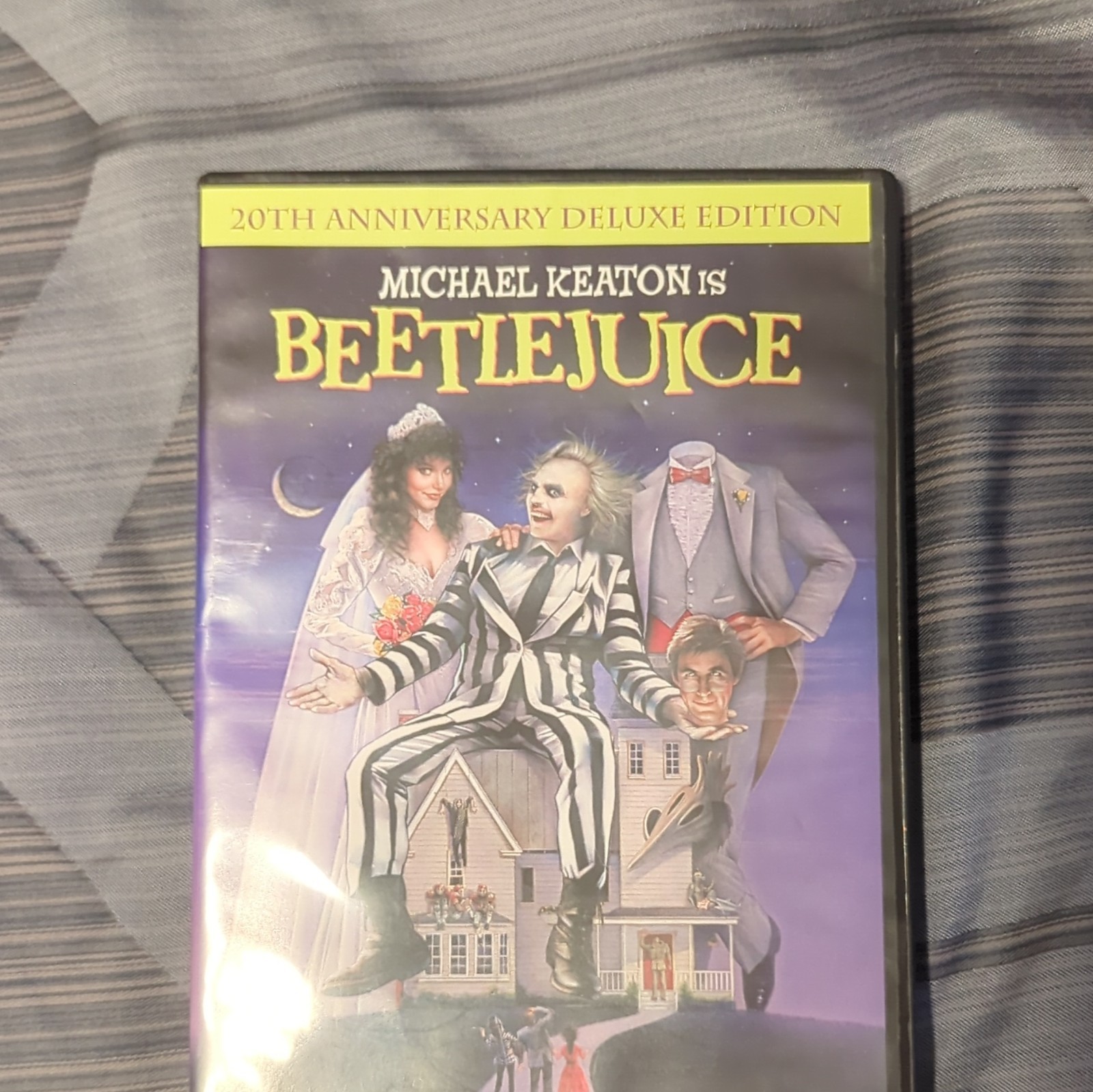 Beetlejuice 20th Anniversary Deluxe Edition DVD Movie w/ Michael Keaton