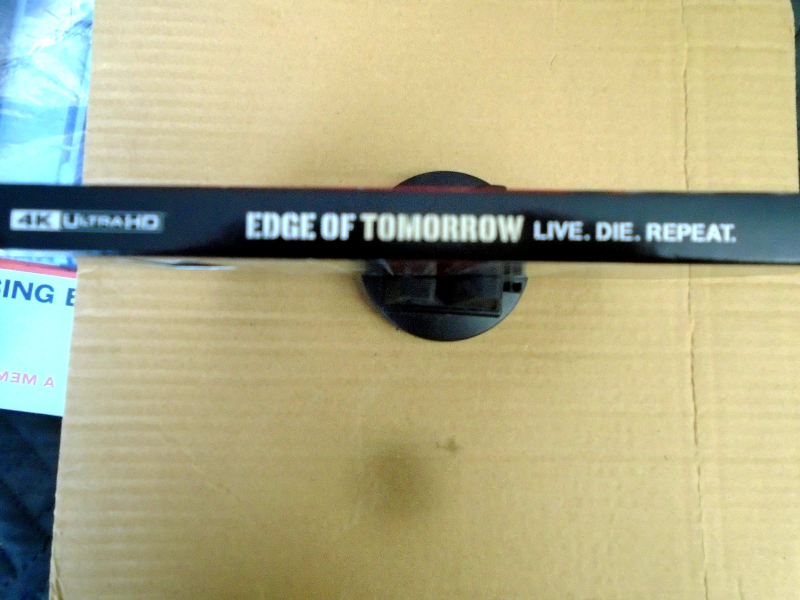 Edge of Tomorrow-4K and Bluray,With Slipcover,T.Cruise,Emily Blunt,No Digital