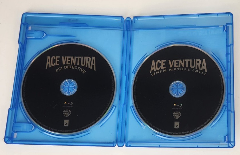 Jim Carrey Ace Ventura Pet Detective & When Nature Calls Blu-Ray Double Feature