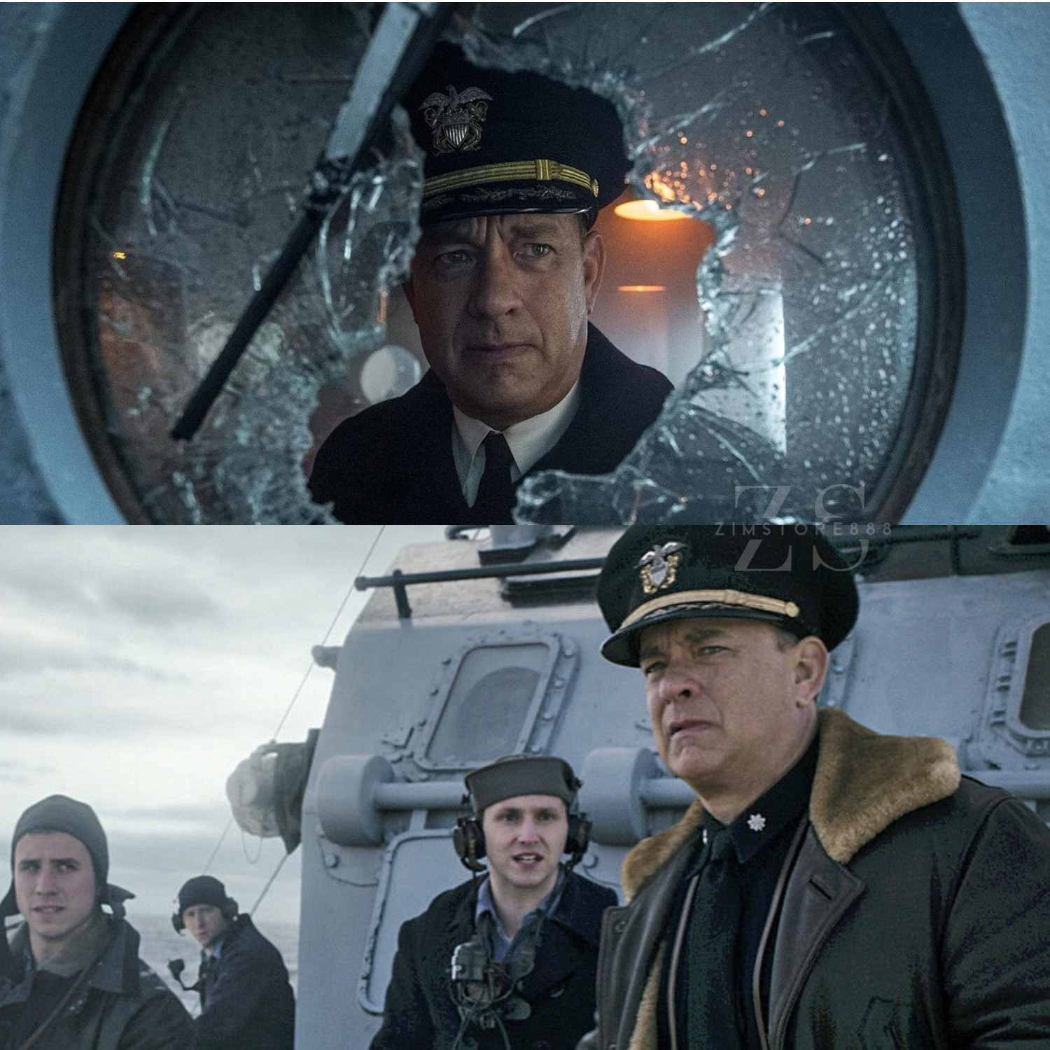 DVD Greyhound (WW2) 2020 BLU-RAY Tom Hanks English Subtitle Free Delivery