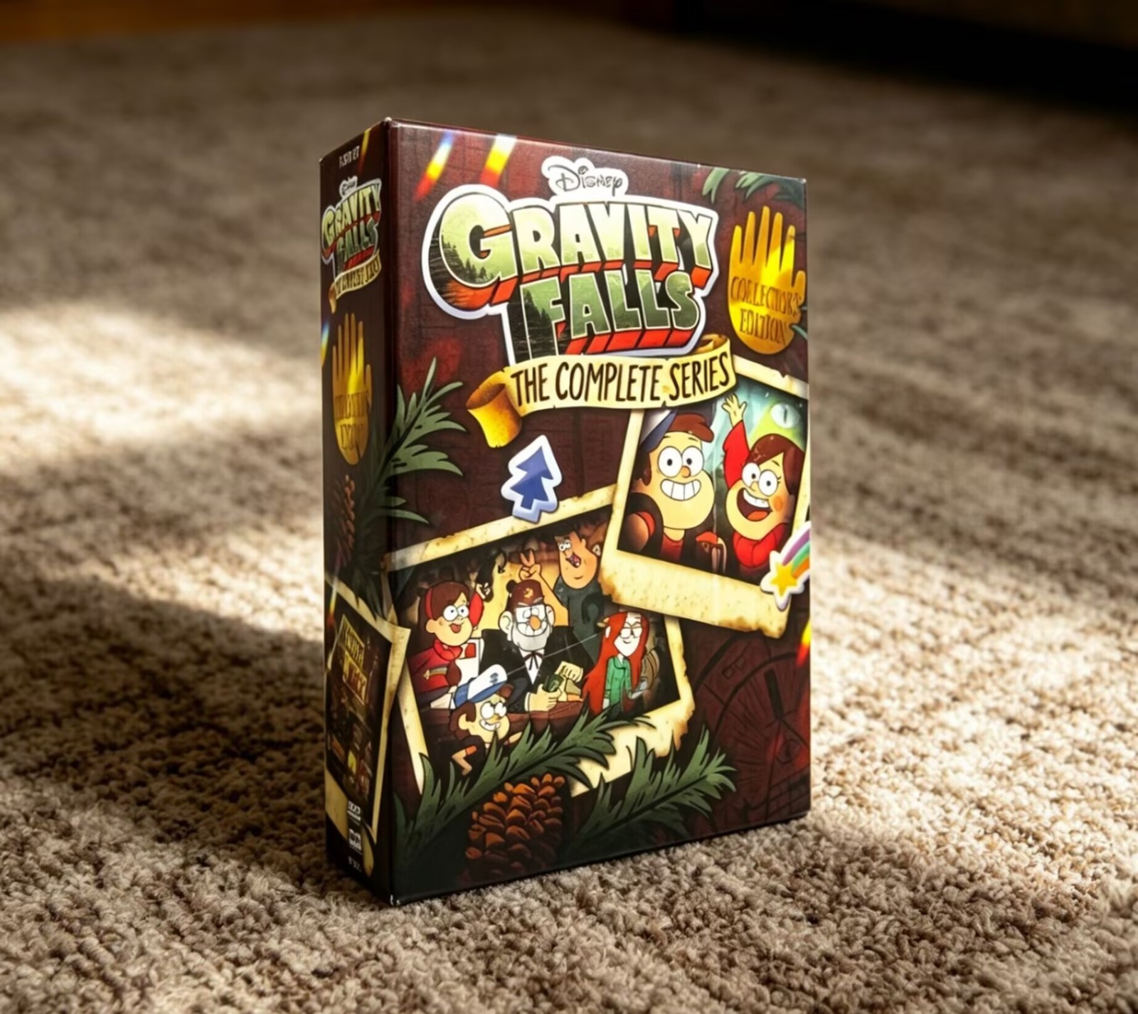 Gravity Falls DVD Complete Series Seasons 1-3 (DVD, 7-Disc Box Set)