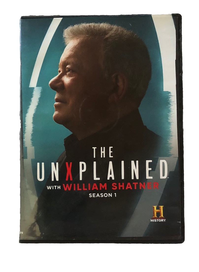 The Unexplained With William Shatner Season 1 – 2019 DVD – Slim Case – Very Good