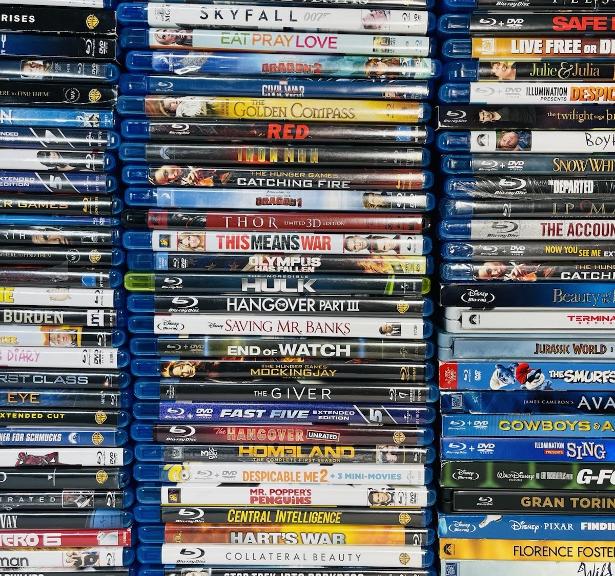 500 Wholesale Random Media Pieces : DVDs, Video Games : PC, XBOX +, CDs, Blu Ray