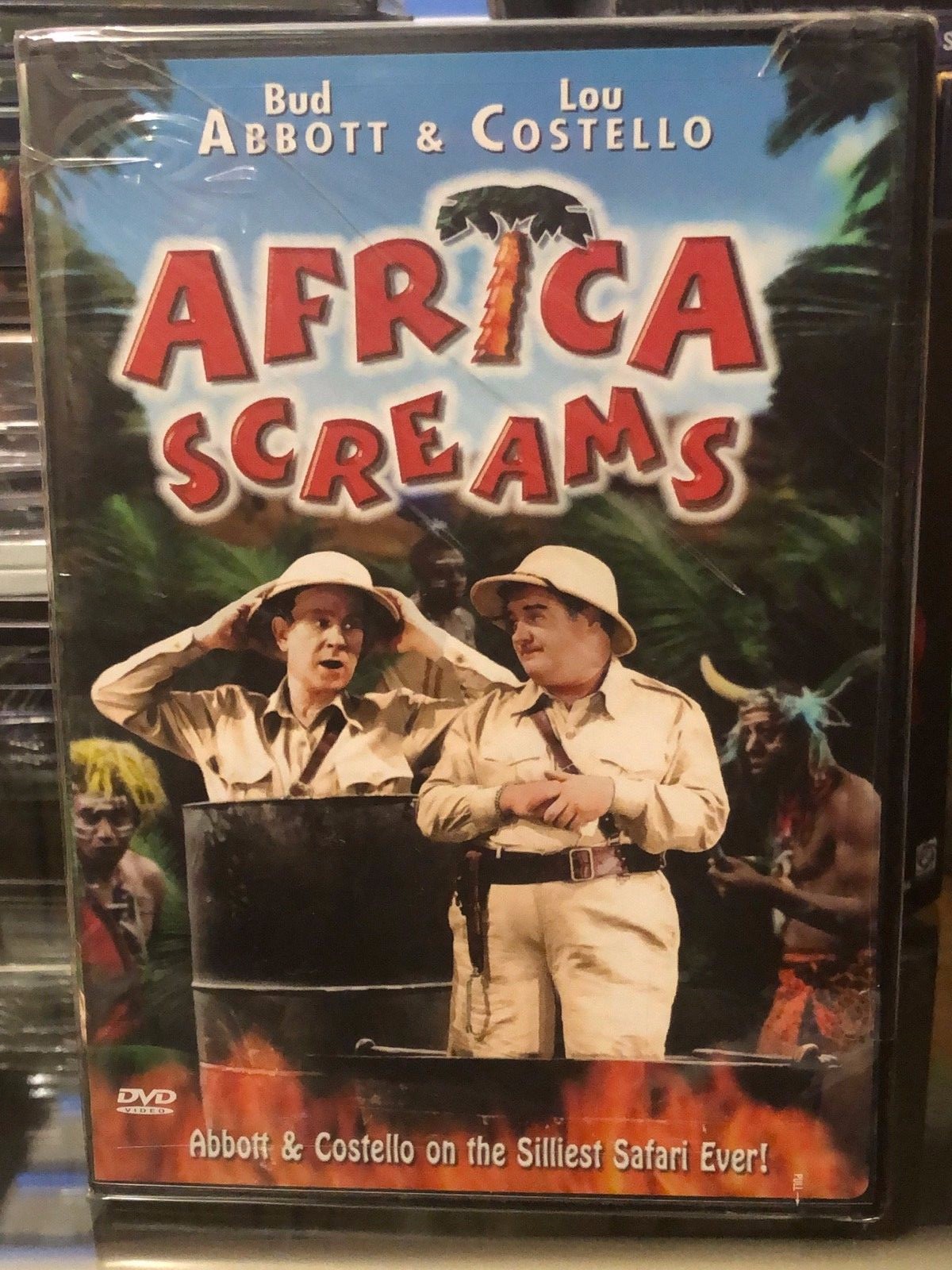 Africa Screams (DVD) Bud Abbott, Lou Costello, Charles Barton, BRAND NEW!