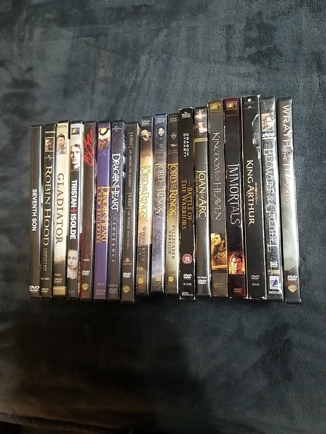 Medieval Fantasy 17 DVD’s Movies Collection Lot Deal