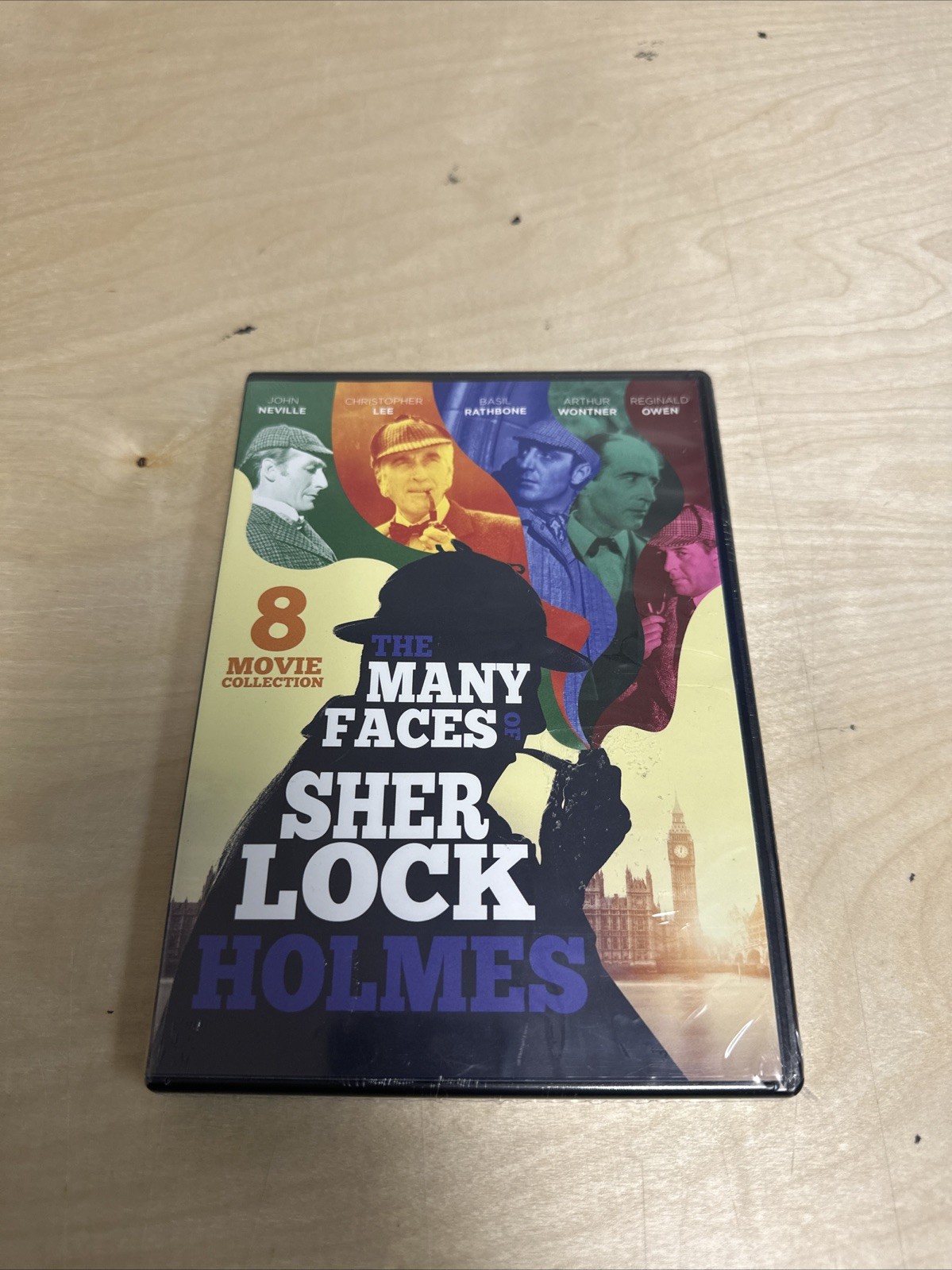 The Many Faces of Sherlock Holmes 8 Movie Collection (DVD, 2017, 3-Disc) NEW