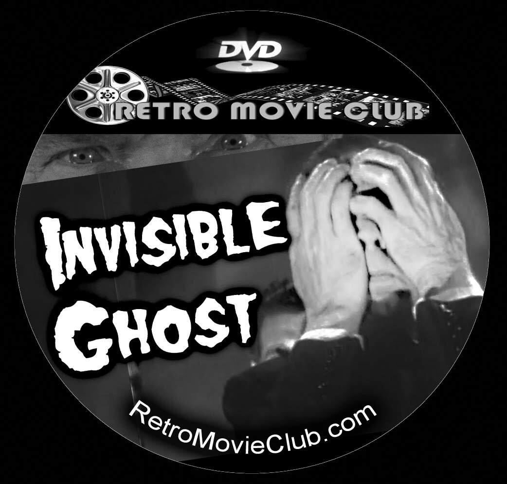 Invisible Ghost (1941) Crime, Drama, Horror Movie DVD