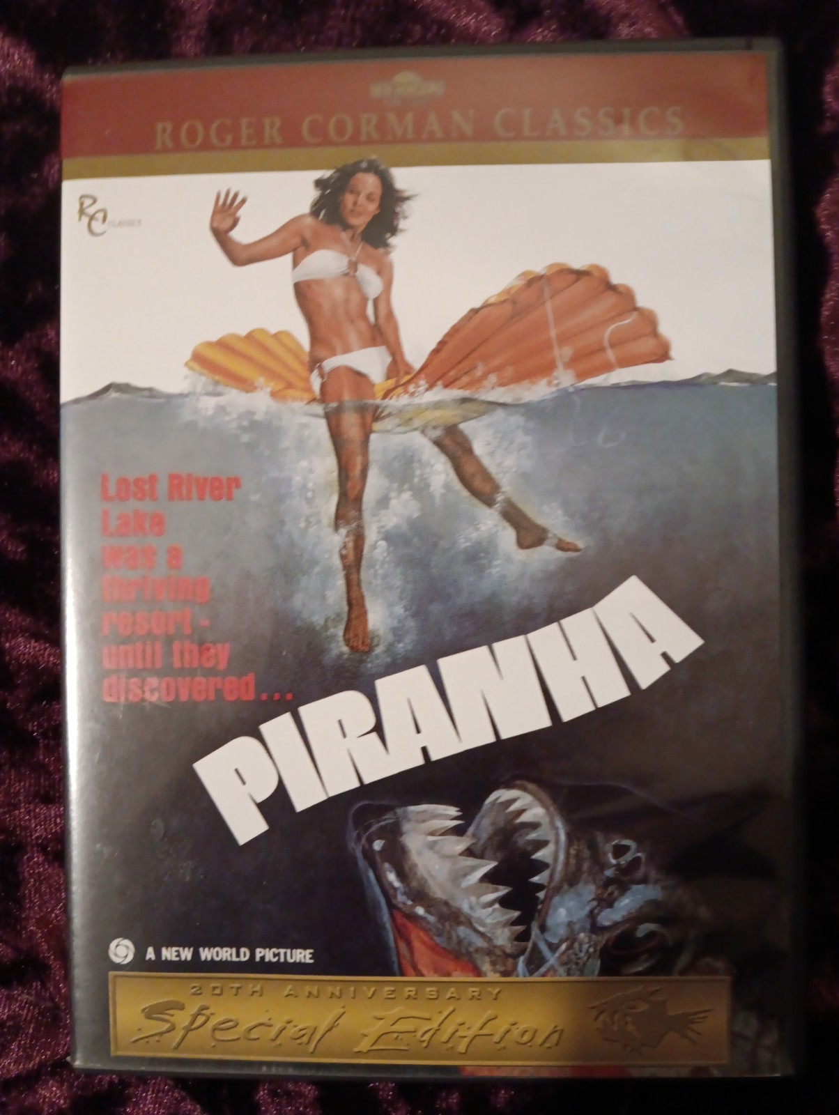 Piranha DVD Roger Corman Classics Joe Dante Horror Cult Classic w/ booklet